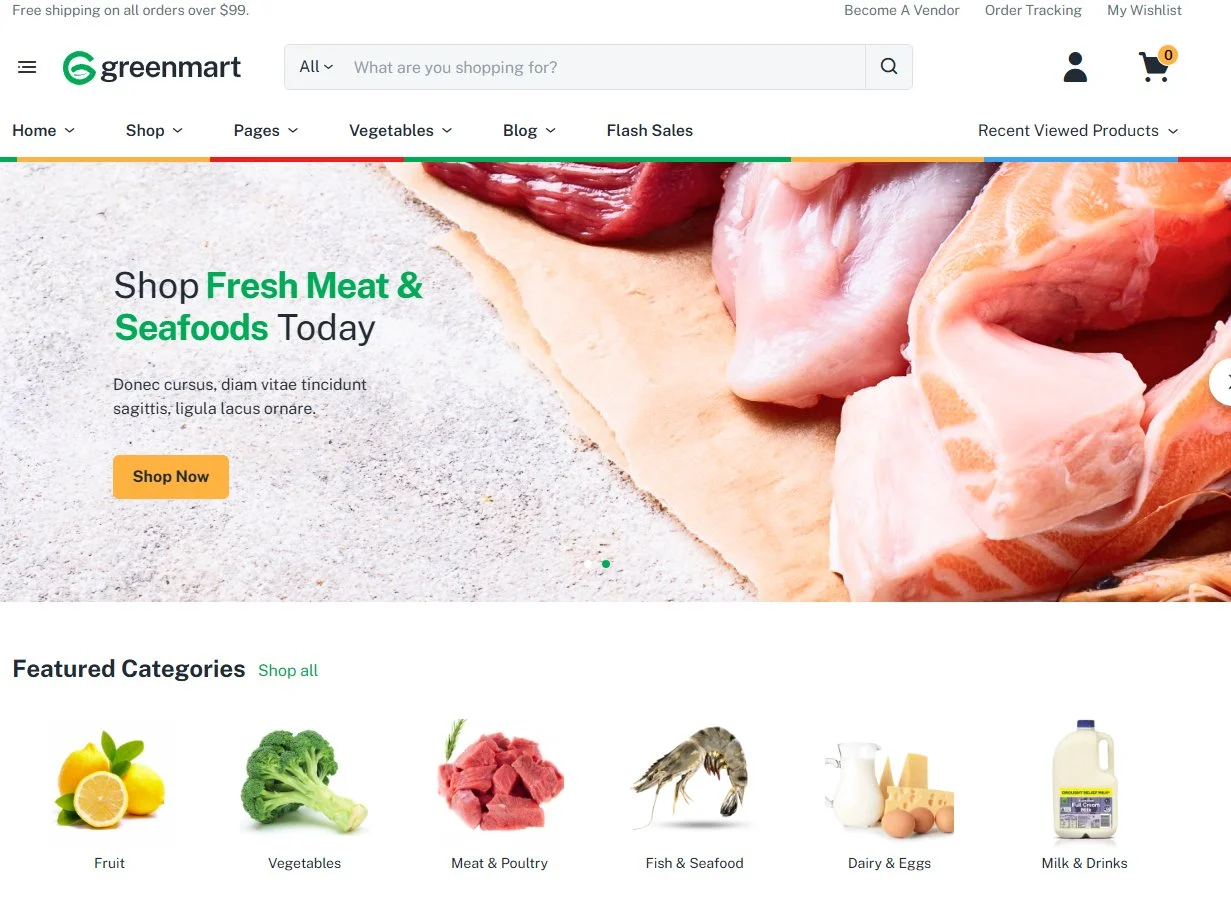 [5318.cm] GreenMart – Organic & Food WooCommerce WordPress Theme