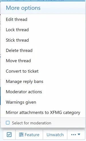 [5318.cm] [FF] XFMG Category Attachment Mirror