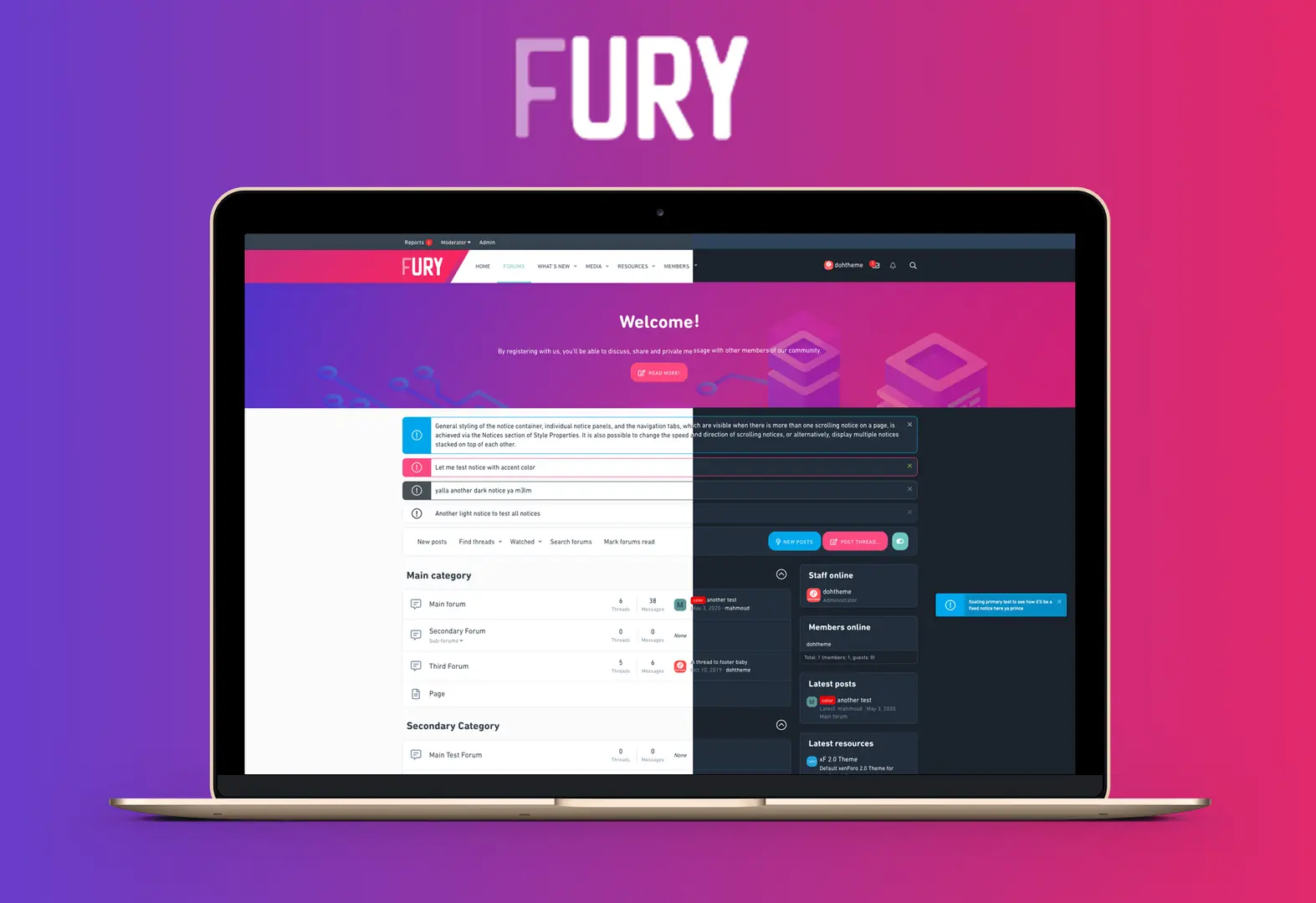 [5318.cm] Fury Light + Dark