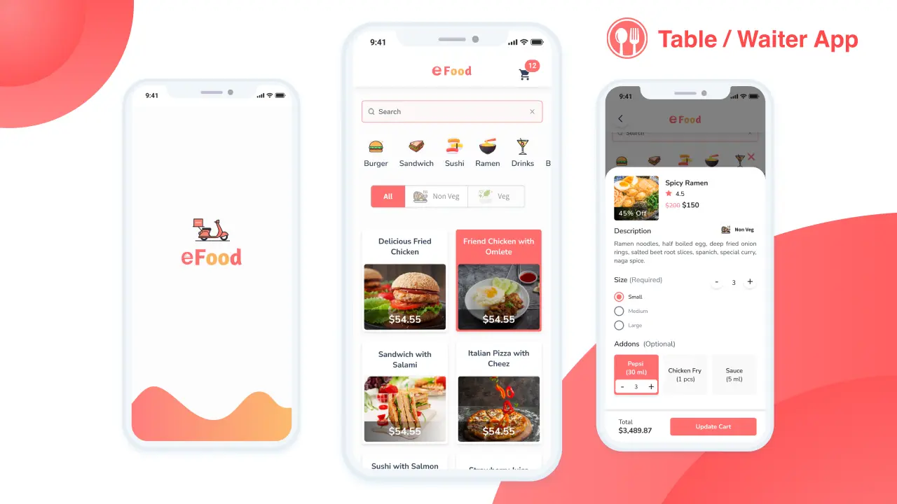 [5318.cm] eFood - Table/Waiter App