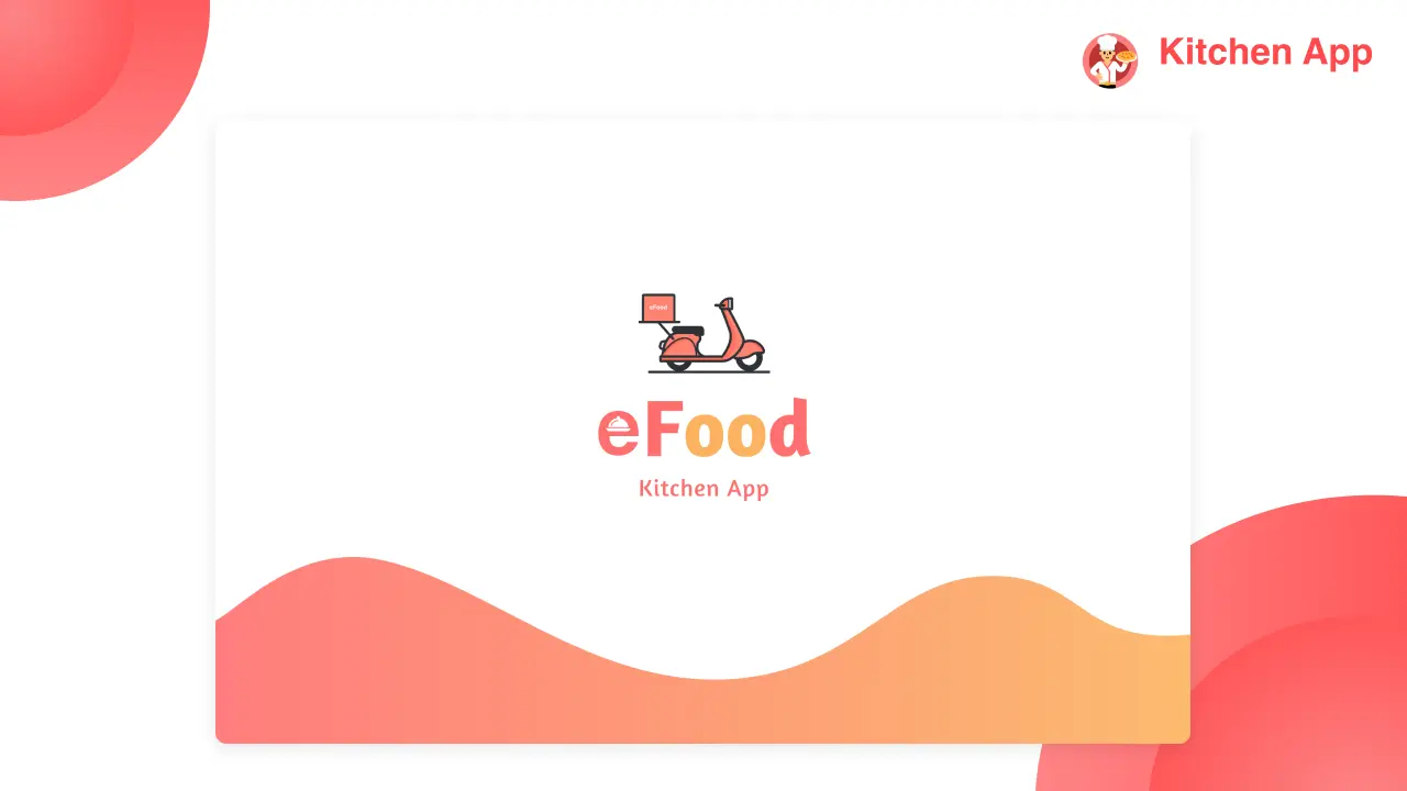 [5318.cm] eFood - Kitchen/Chef App