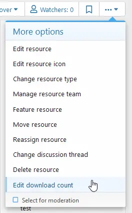 [5318.cm] [OzzModz] XFRM: Resource Download Count Edit