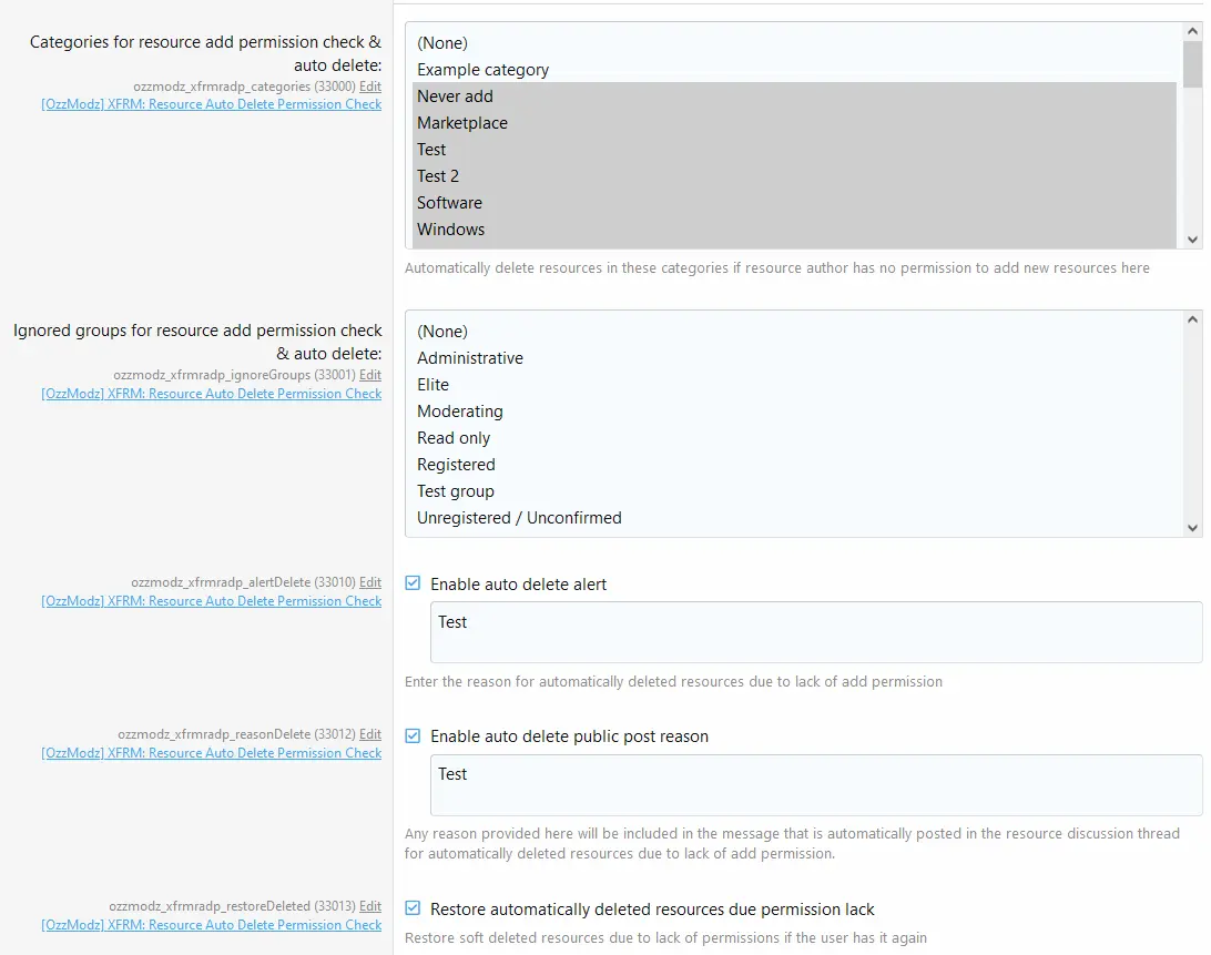 [5318.cm] [OzzModz] XFRM: Resource Auto Delete Permission Check