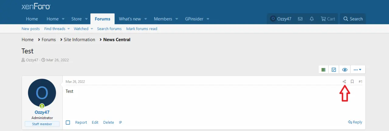 [5318.cm] [OzzModz] Remove Post Share Icon