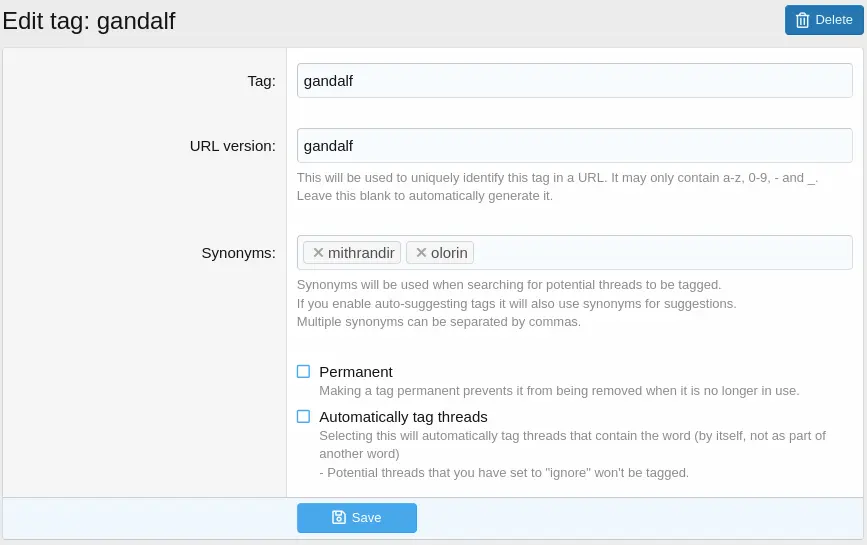 [5318.cm] Thread Tagging Improvements