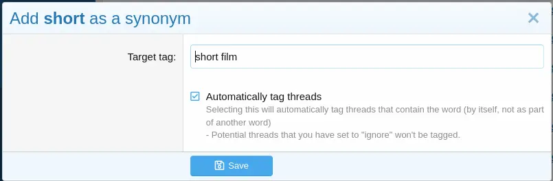 [5318.cm] Thread Tagging Improvements