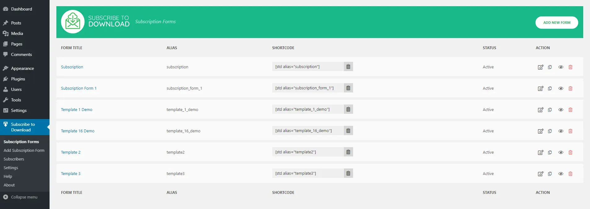 [5318.cm] Subscribe to Download - An advanced subscription plugin for WordPress