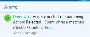 [5318.cm] [OzzModz] Spam Trigger Alert